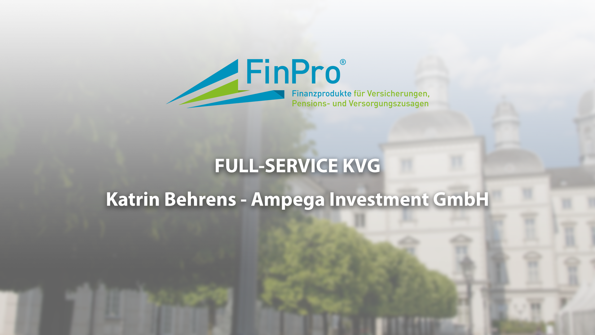 Read more about the article Full-Service KVG – Katrin Behrens – FinPro23