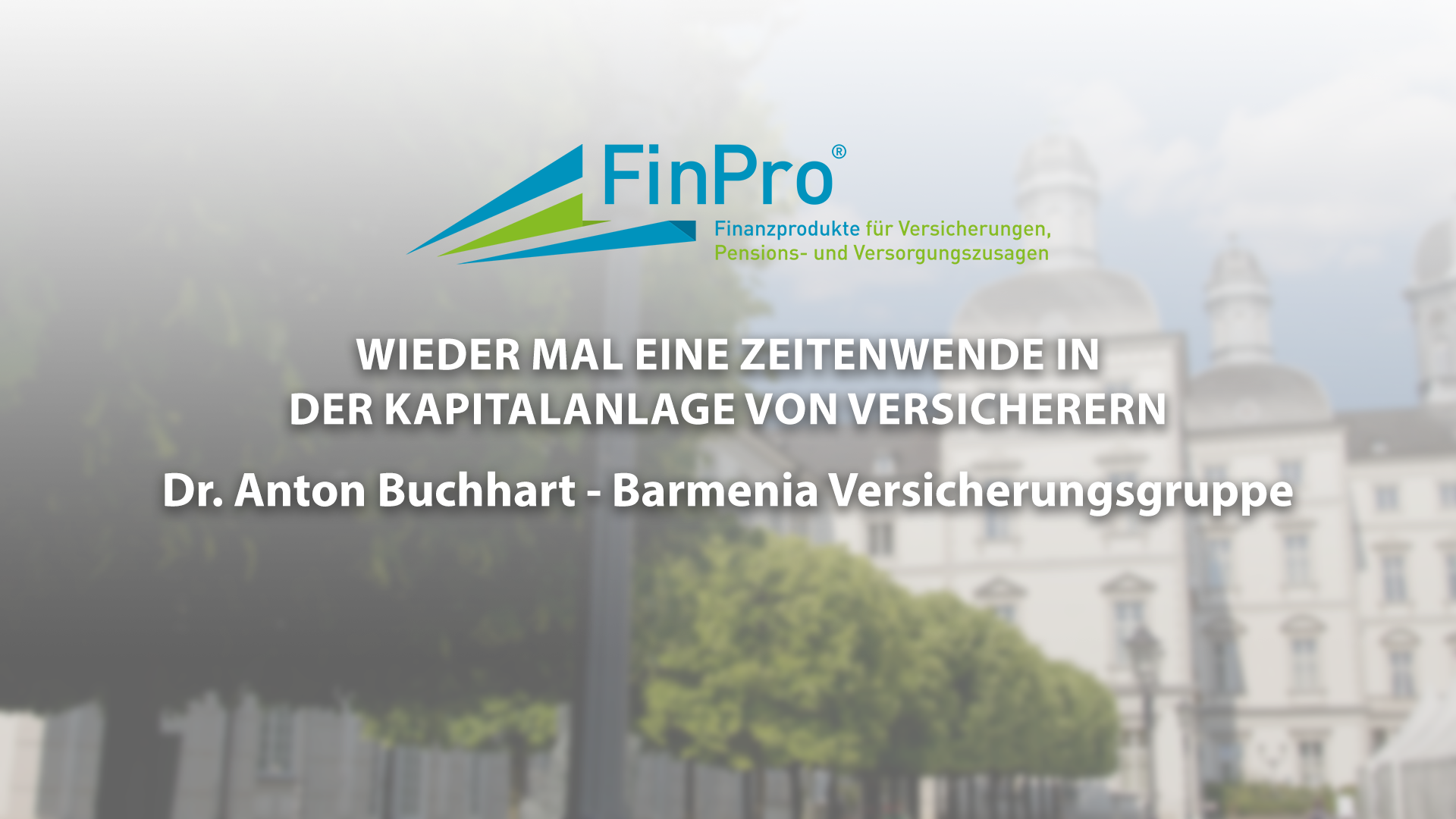 Read more about the article Keynote FinPro23 – Dr. Anton Buchhart