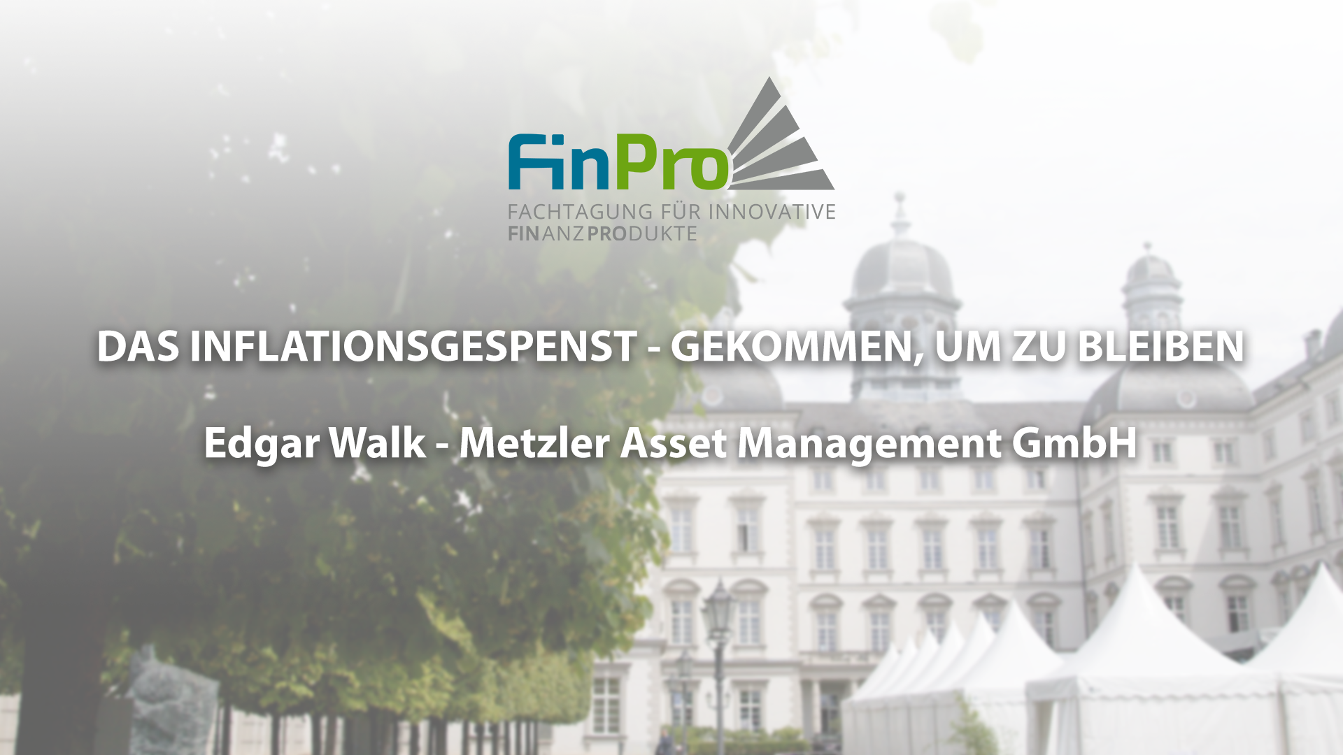 Read more about the article Das Inflationsgespenst – gekommen, um zu bleiben – Edgar Walk – Metzler Asset Management GmbH