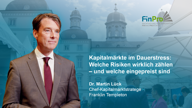 Mehr über den Artikel erfahren FinPro 2026 – Kapitalmärkte im Dauerstress: Welche Risiken wirklich zählen – und welche eingepreist sind